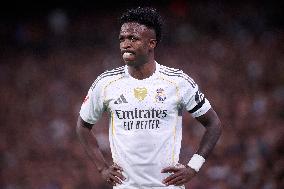 Kylian Mbappe At Real Madrid Cf V Valencia CF- Madrid