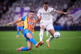 Kylian Mbappe At Real Madrid Cf V Valencia CF- Madrid