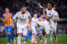 Kylian Mbappe At Real Madrid Cf V Valencia CF- Madrid