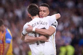 Kylian Mbappe At Real Madrid Cf V Valencia CF- Madrid