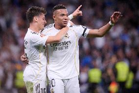 Kylian Mbappe At Real Madrid Cf V Valencia CF- Madrid