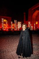 Audrey Azoulay At Jean-Michel Jarre Concert - Samarkand