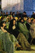 Audrey Azoulay At Jean-Michel Jarre Concert - Samarkand