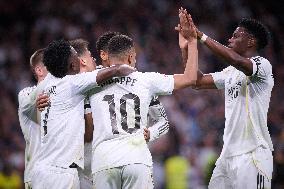 Kylian Mbappe At Real Madrid Cf V Valencia CF- Madrid