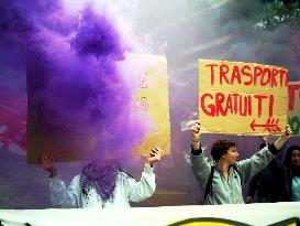 Student Blitz Leading Up To The November 14 Student Strike - Milan