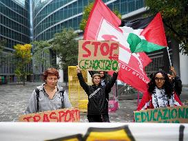 Student Blitz Leading Up To The November 14 Student Strike - Milan