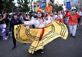Annual Dia De Muertos Parade - Mexico City