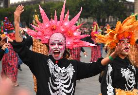 Annual Dia De Muertos Parade - Mexico City