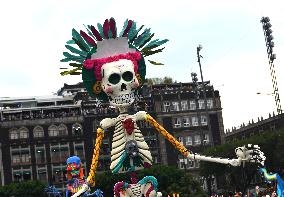 Annual Dia De Muertos Parade - Mexico City