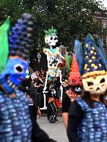 Annual Dia De Muertos Parade - Mexico City