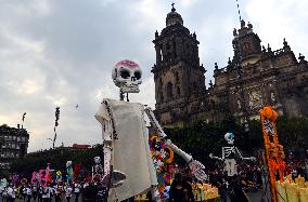 Annual Dia De Muertos Parade - Mexico City