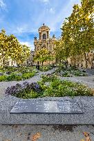 Garden In Tribute To The Victims Of The Paris Attacks - France