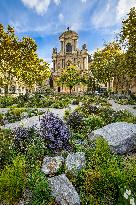 Garden In Tribute To The Victims Of The Paris Attacks - France