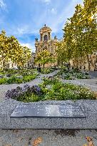 Garden In Tribute To The Victims Of The Paris Attacks - France