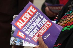 Jean-Luc Melenchon Visit To Market - Choisy-Le-Roi