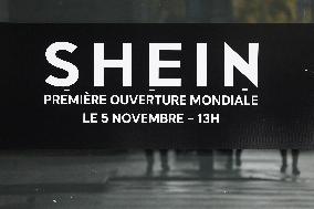 Shein Store Illustration - Paris