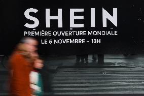Shein Store Illustration - Paris