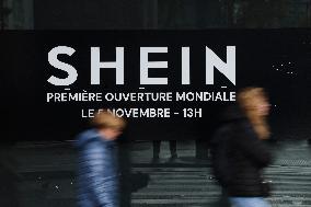 Shein Store Illustration - Paris