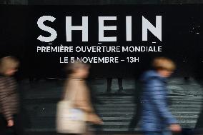 Shein Store Illustration - Paris