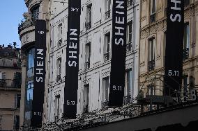 Shein Store Illustration - Paris