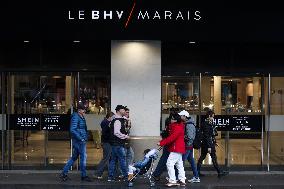 Shein Store Illustration - Paris