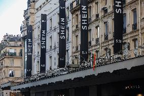 Shein Store Illustration - Paris