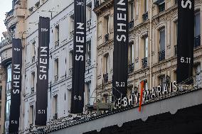 Shein Store Illustration - Paris