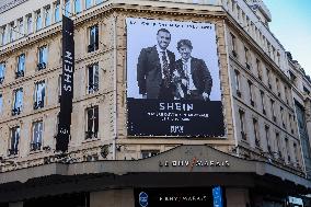 Shein Store Illustration - Paris