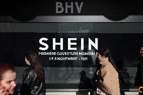 Shein Store Illustration - Paris