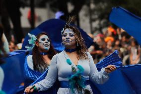 Annual Dia de Muertos Parade - Mexico City