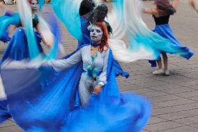 Annual Dia de Muertos Parade - Mexico City