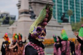 Annual Dia de Muertos Parade - Mexico City