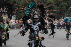 Annual Dia de Muertos Parade - Mexico City