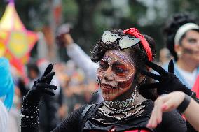 Annual Dia de Muertos Parade - Mexico City