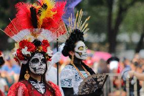 Annual Dia de Muertos Parade - Mexico City
