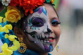 Annual Dia de Muertos Parade - Mexico City