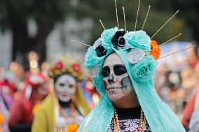 Annual Dia de Muertos Parade - Mexico City