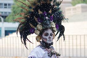 Annual Dia de Muertos Parade - Mexico City