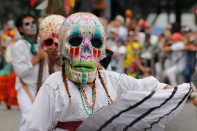 Annual Dia de Muertos Parade - Mexico City
