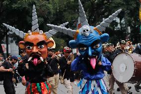 Annual Dia de Muertos Parade - Mexico City