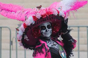 Annual Dia de Muertos Parade - Mexico City