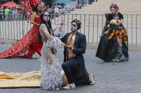 Annual Dia de Muertos Parade - Mexico City