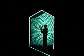 Jannik Sinner poses with Rolex Paris Masters 2025 trophy in Paris FA