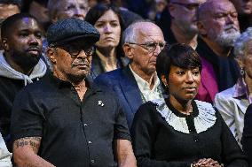 Attendees at Jannik Sinner game at Rolex Paris Masters 2025 in Paris FA