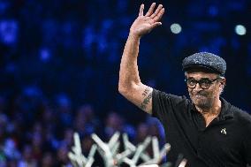 Jannik Sinner celebrates victory at Rolex Paris Masters 2025 in Paris FA