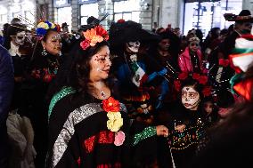Day of the Dead Parade in Milan