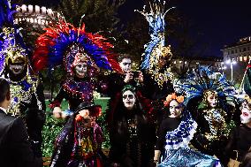 Day of the Dead Parade in Milan