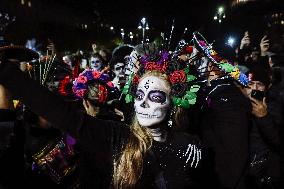 Day of the Dead Parade in Milan