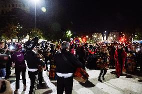 Day of the Dead Parade in Milan