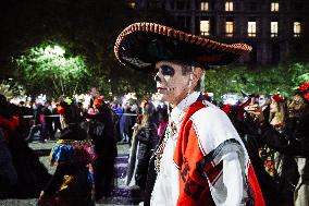 Day of the Dead Parade in Milan